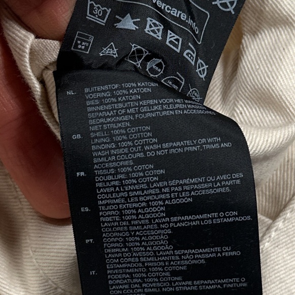 G-Star RAW Research Aitor Throup 3-in-1 Strett TS Parka Coat Cream Mens Medium - Picture 13 of 15